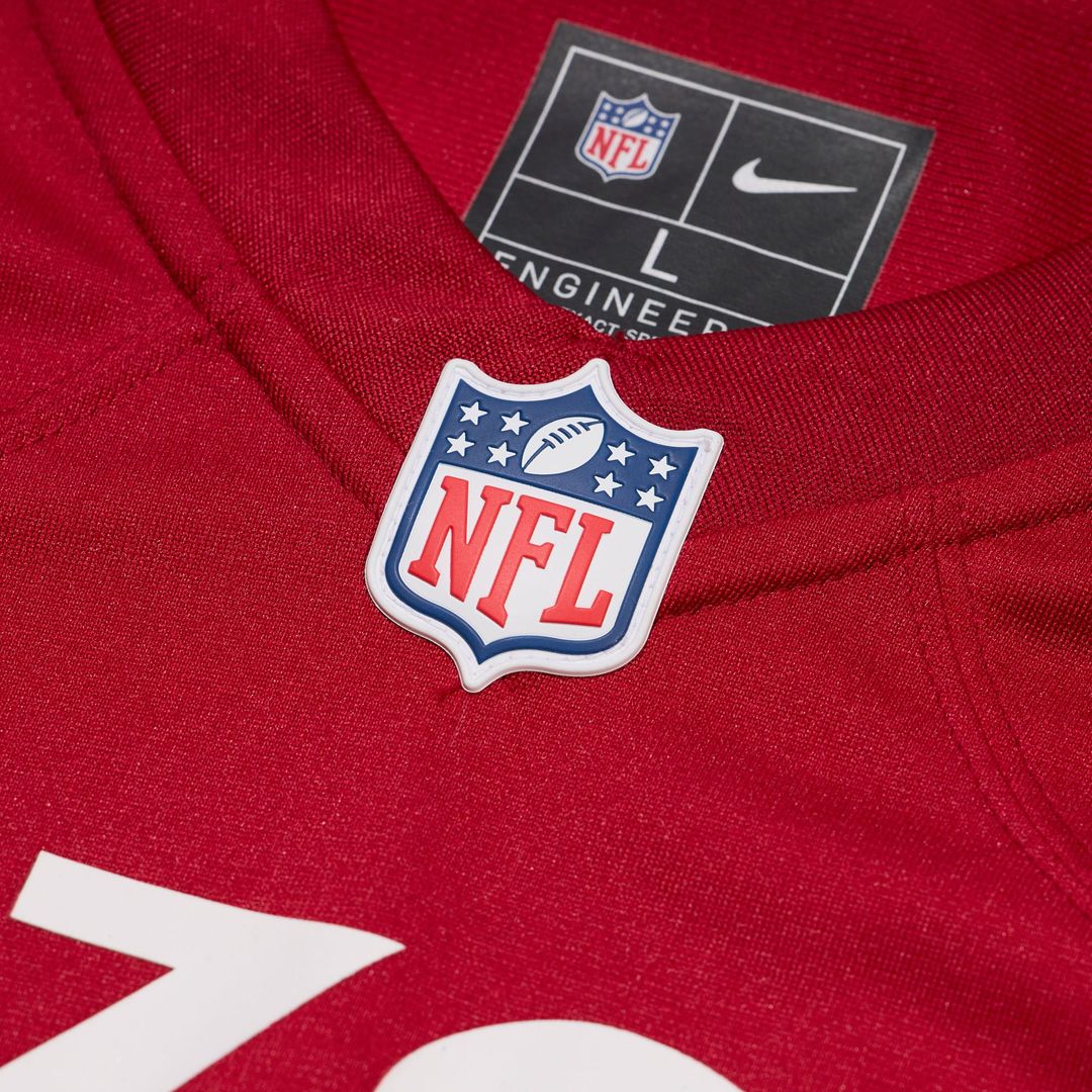 Arizona Cardinals Aaron Brewer Cardinal Team Game Jersey | NFL Football Jersey