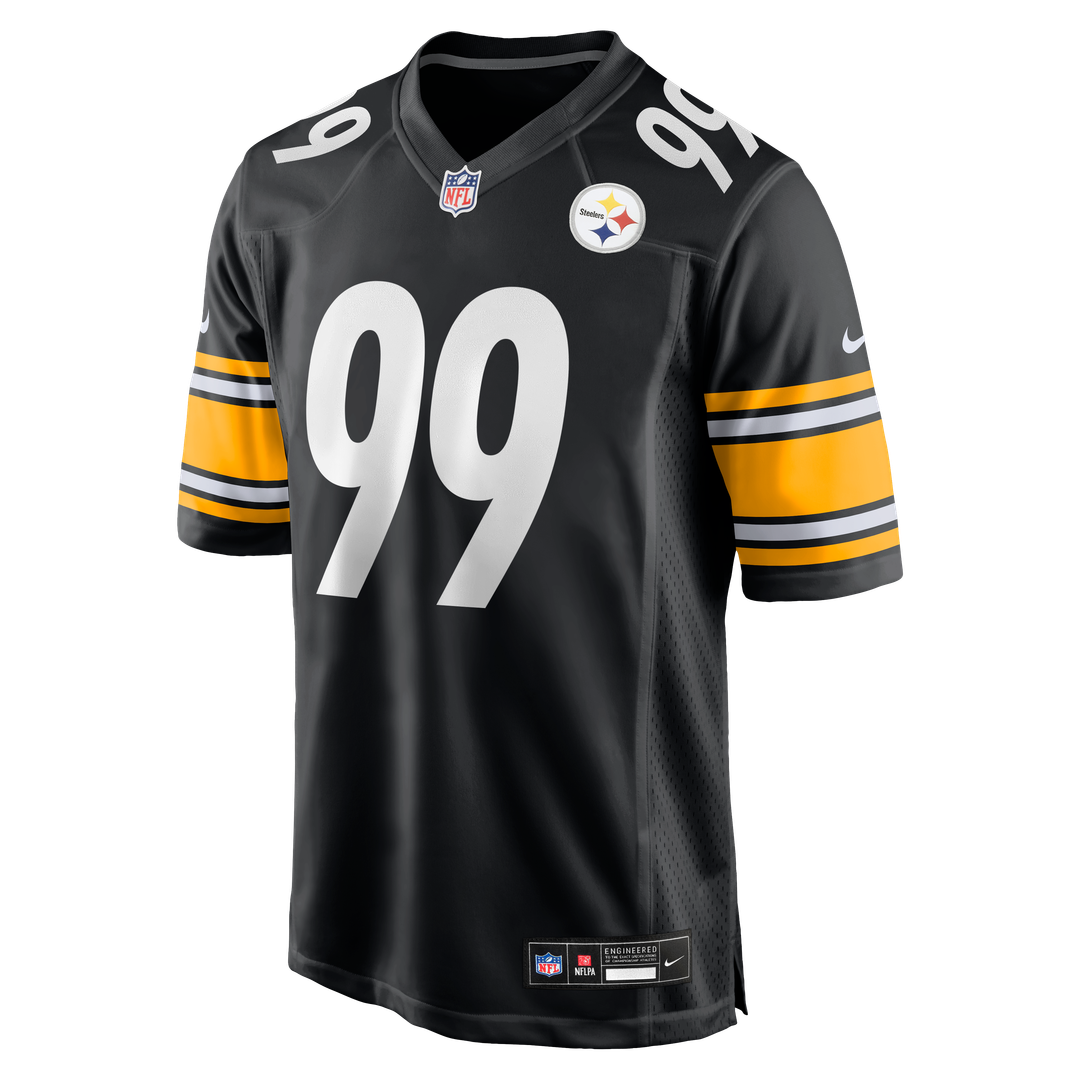 Pittsburgh Steelers Derrick Harmon Black Game Player Jersey | NFL Football Jersey