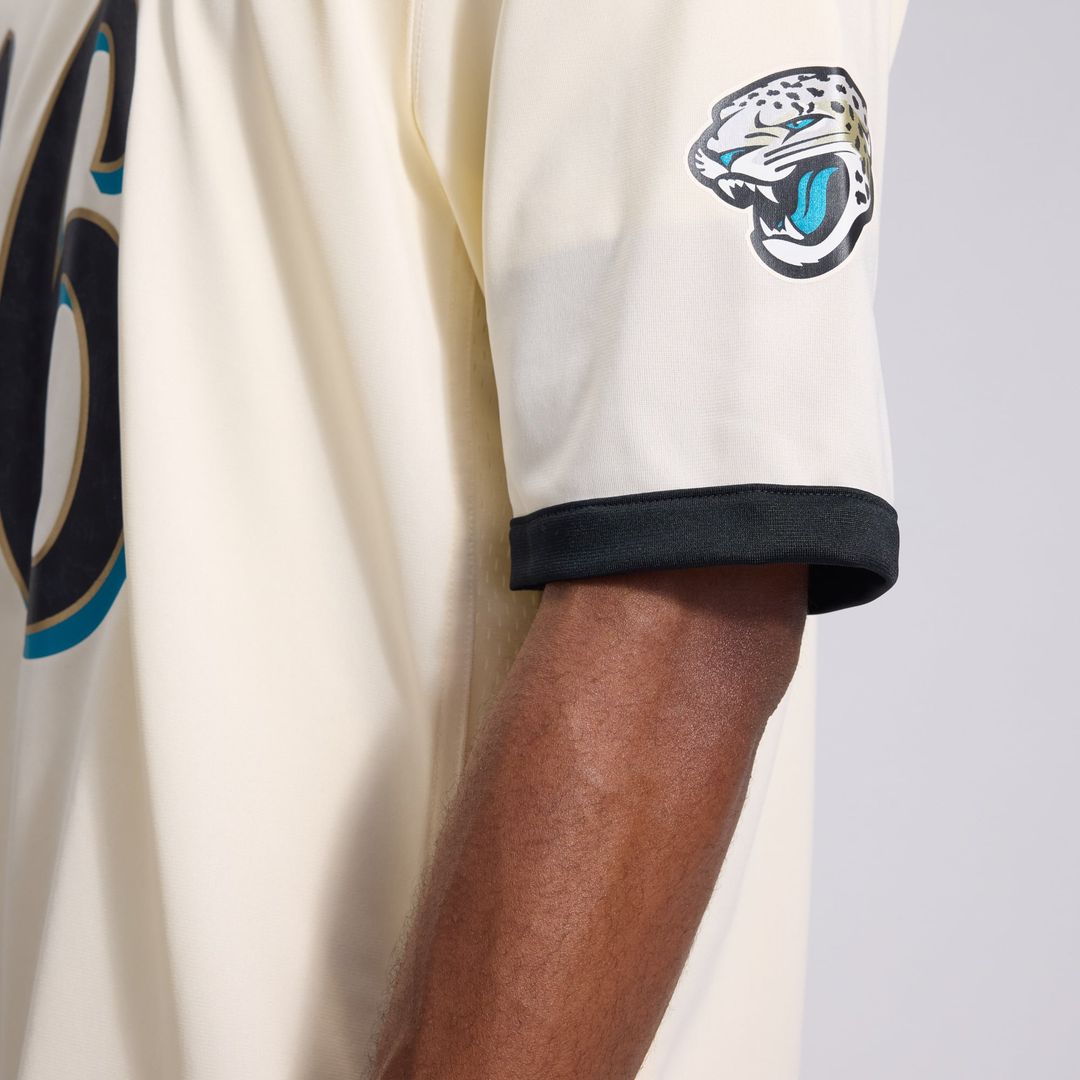 Jacksonville Jaguars Trevor Lawrence Natural 2026 Rivalries Collection Game Jersey | NFL Football Jersey