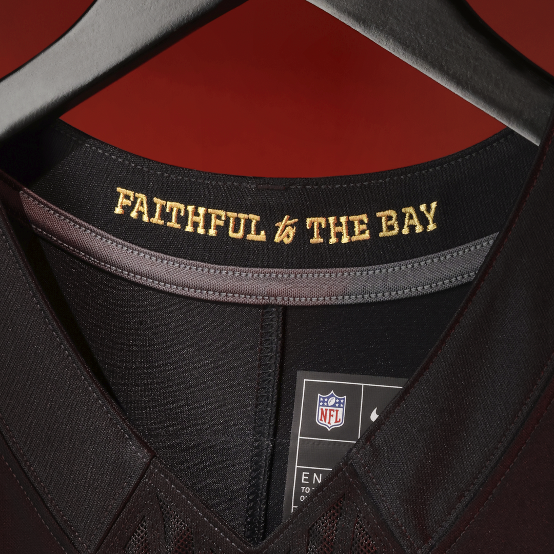 San Francisco 49ers Christian McCaffrey Black Rivalries Collection Stitched Limited Jersey | NFL Football Jersey