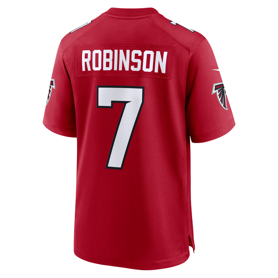 Atlanta Falcons Bijan Robinson White Game Jersey | NFL Football Jersey