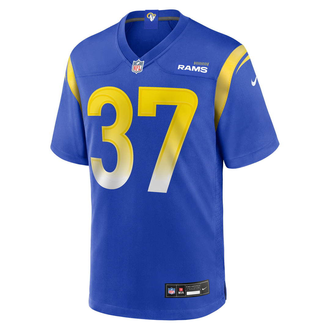 Los Angeles Rams Quentin Lake Royal Game Player Jersey | NFL Football Jersey