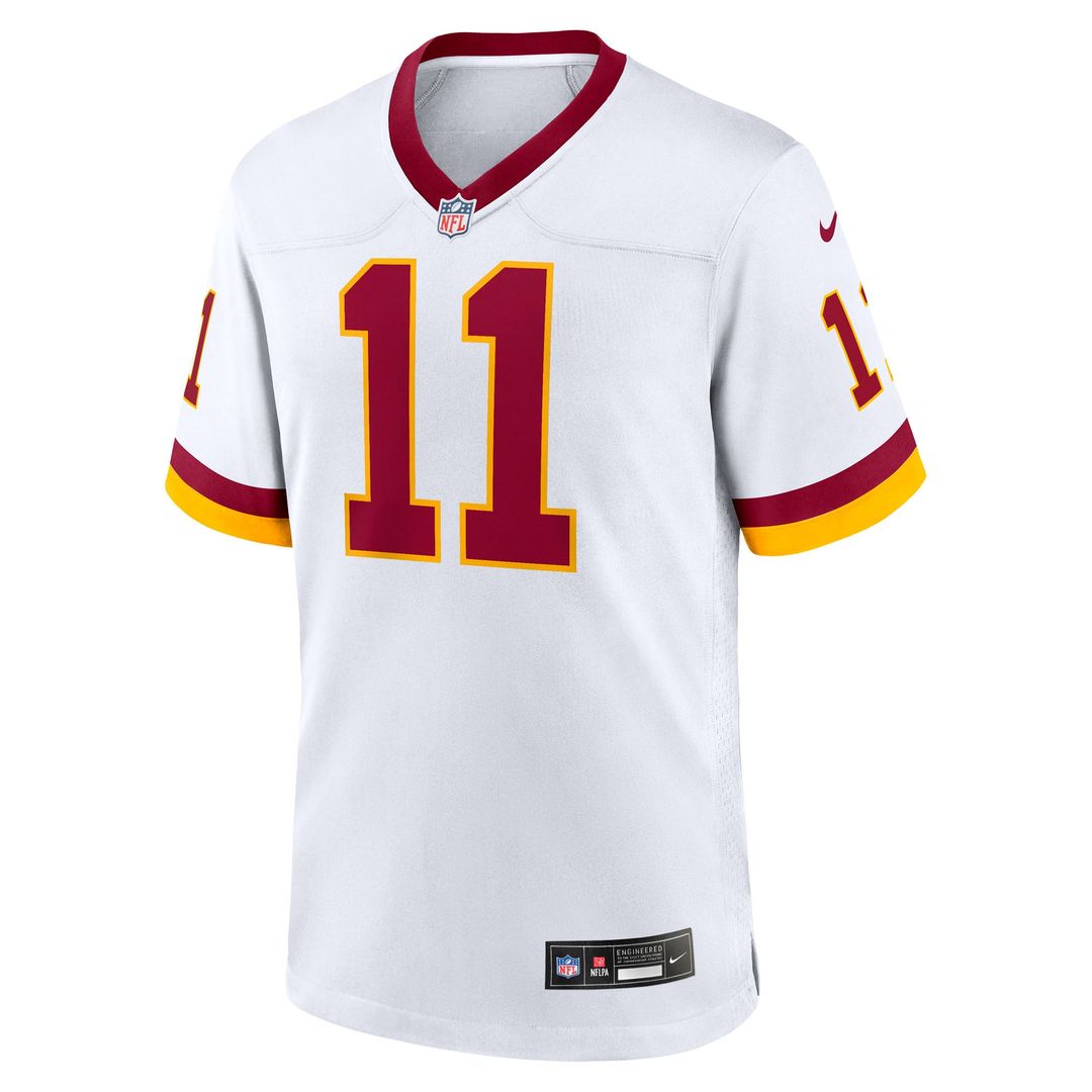 Washington Commanders Luke McCaffrey Black Hail Raiser Alternate Game Jersey | NFL Football Jersey