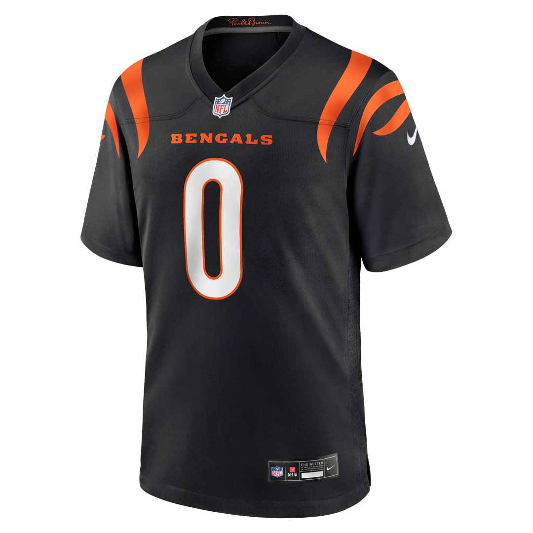 Cincinnati Bengals DJ Turner II Black Team Game Jersey | NFL Football Jersey
