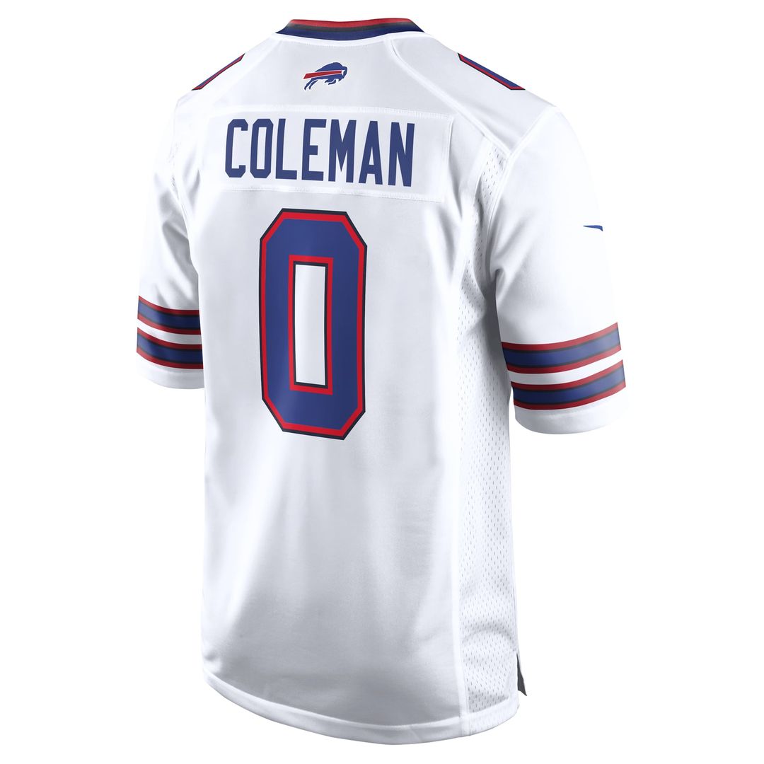 Buffalo Bills Keon Coleman White Game Jersey | NFL Football Jersey