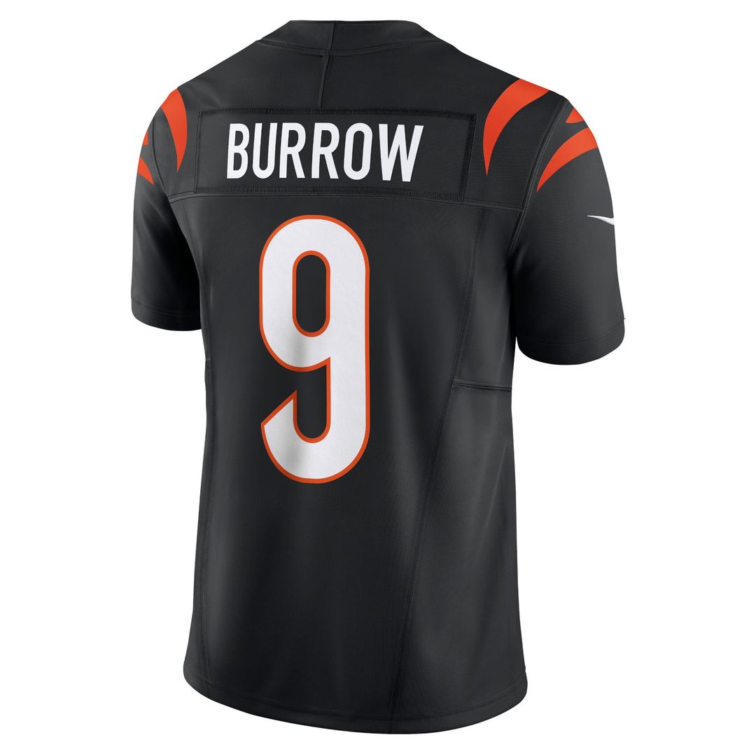Cincinnati Bengals Joe Burrow Orange Vapor F.U.S.E. Limited Jersey | NFL Football Jersey