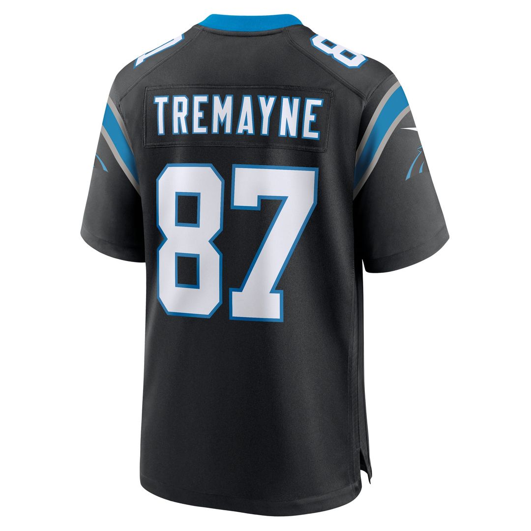 Carolina Panthers Brycen Tremayne Black Team Game Jersey | NFL Football Jersey