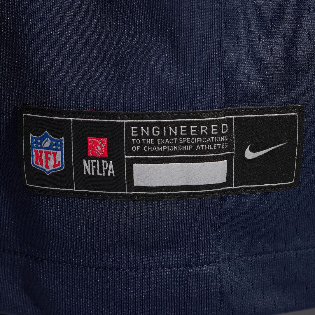 Chicago Bears Deion Hankins Navy Team Game Jersey | NFL Football Jersey