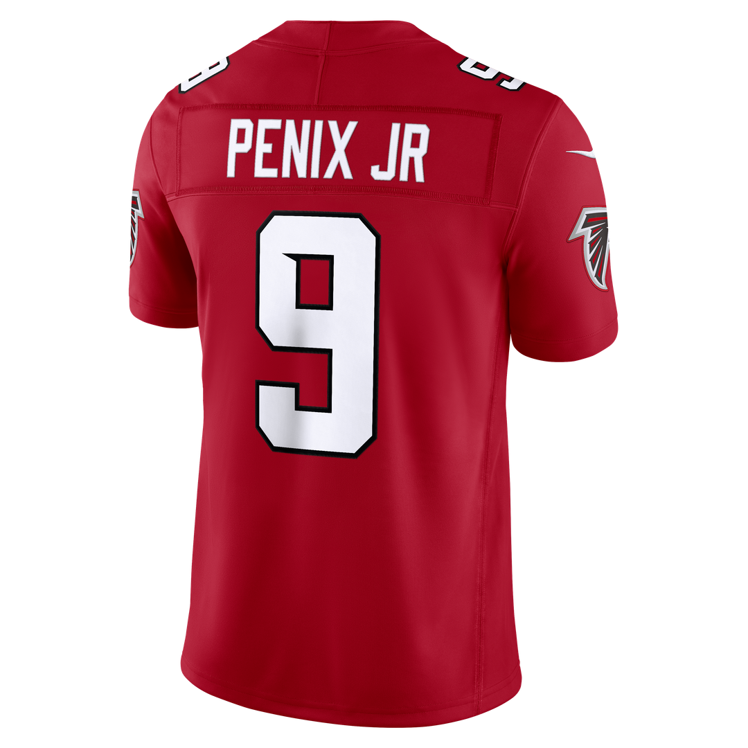 Atlanta Falcons Michael Penix Jr. Black Alternate Throwback Vapor F.U.S.E. Stitched Limited Jersey | NFL Football Jersey
