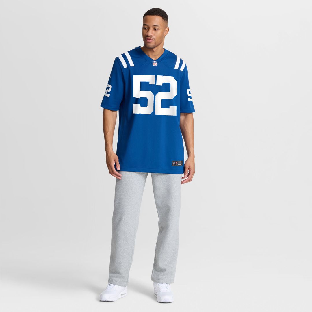 Indianapolis Colts George Gumbs Jr. Royal Team Game Jersey | NFL Football Jersey
