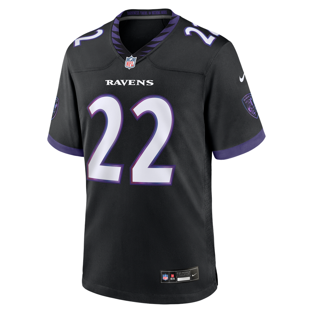 Baltimore Ravens Derrick Henry Black Alternate Game Jersey | NFL Football Jersey