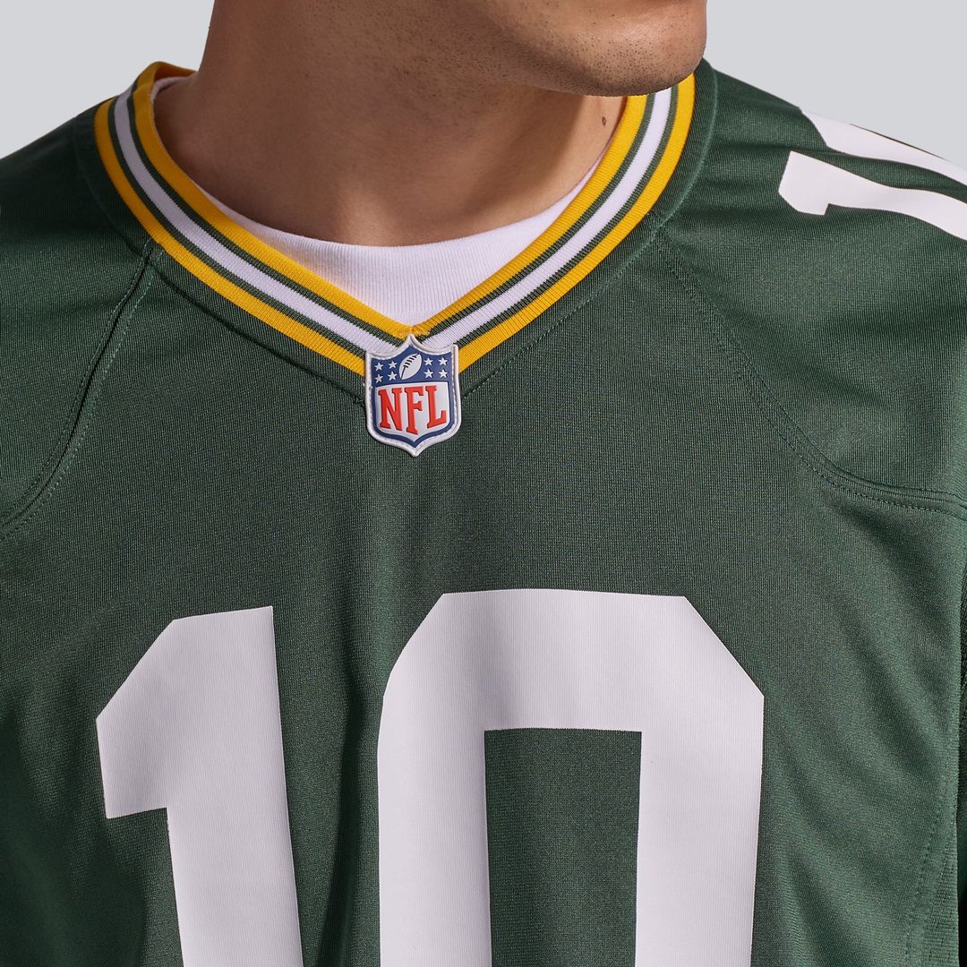 Green Bay Packers Love Green Player Game Jersey | NFL Football Jersey