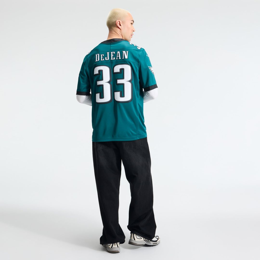 Philadelphia Eagles Cooper DeJean Kelly Green Alternate Vapor F.U.S.E. Stitched Limited Jersey | NFL Football Jersey