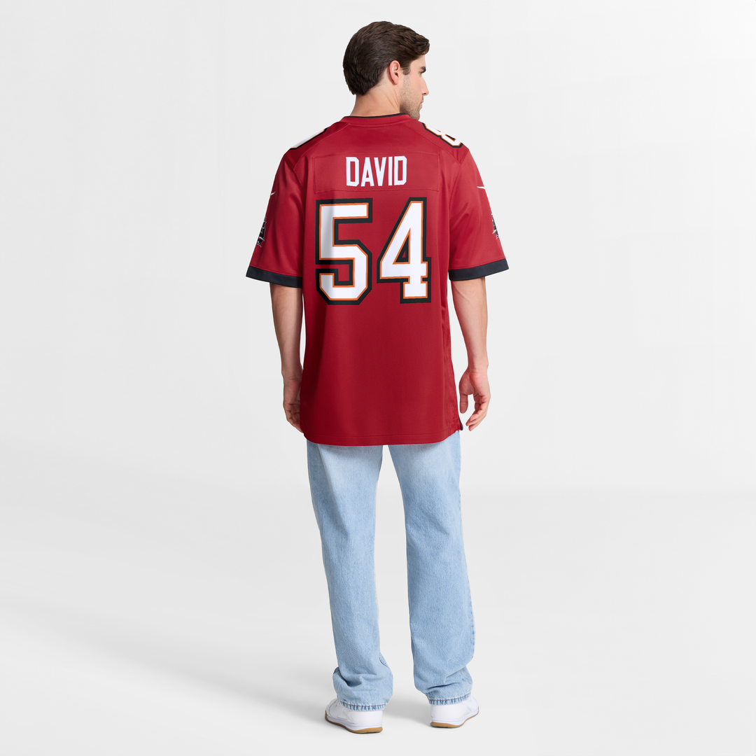 Tampa Bay Buccaneers Lavonte David Red Game Jersey | NFL Football Jersey