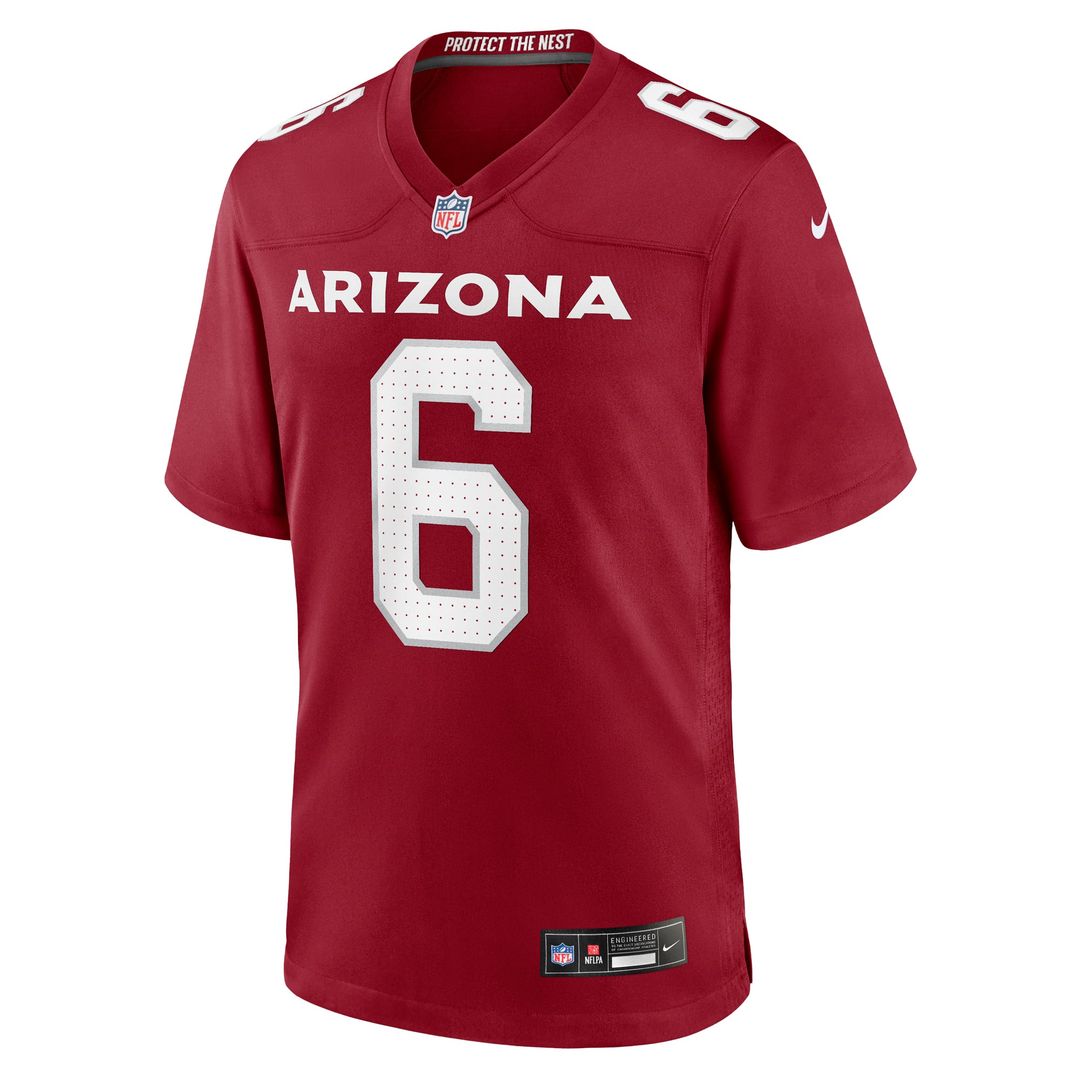 Arizona Cardinals James Conner Cardinal Home Game Jersey | NFL Football Jersey