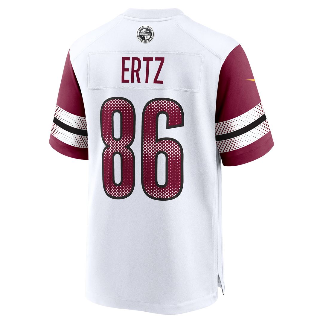 Washington Commanders Zach Ertz White Game Jersey | NFL Football Jersey