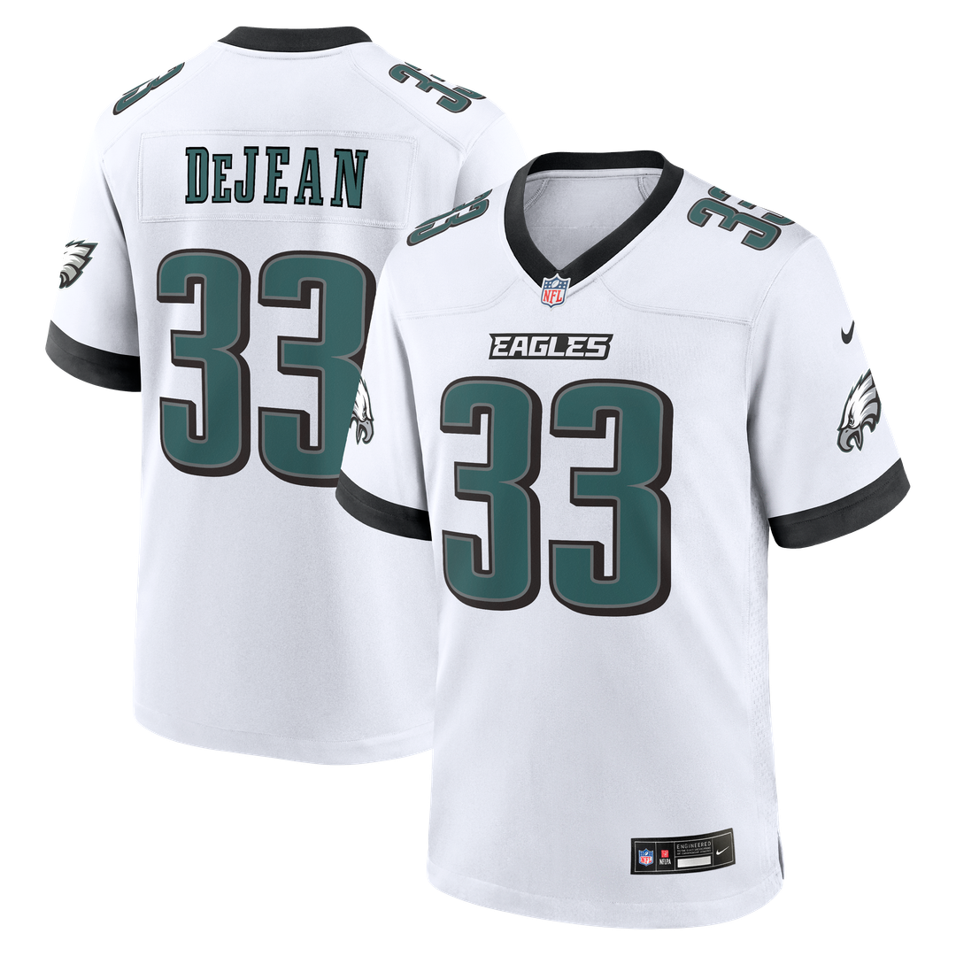 Philadelphia Eagles Cooper DeJean Midnight Green Team Game Jersey | NFL Football Jersey