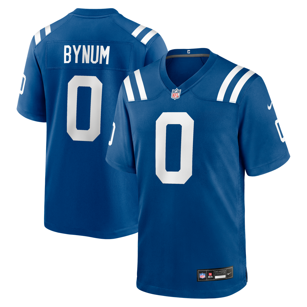 Indianapolis Colts Camryn Bynum Royal Team Game Jersey | NFL Football Jersey