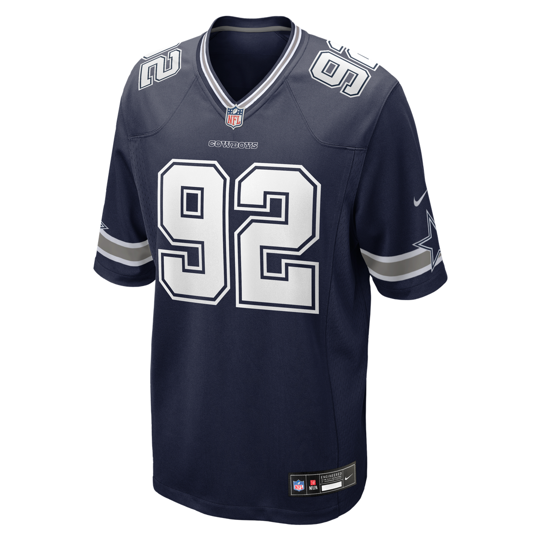 Dallas Cowboys Quinnen Williams Navy Team Game Jersey | NFL Football Jersey