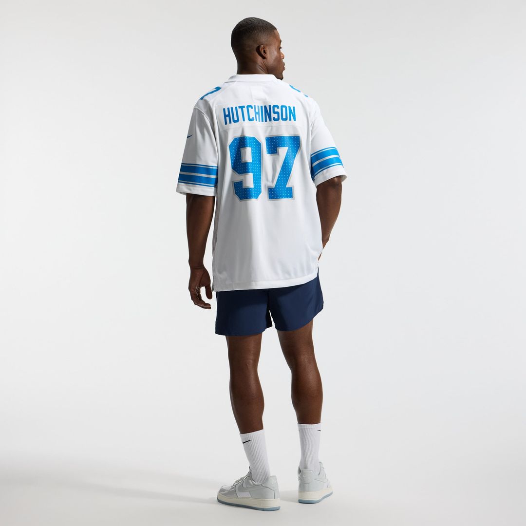 Detroit Lions Aidan Hutchinson Black 2nd Alternate Game Jersey | NFL Football Jersey