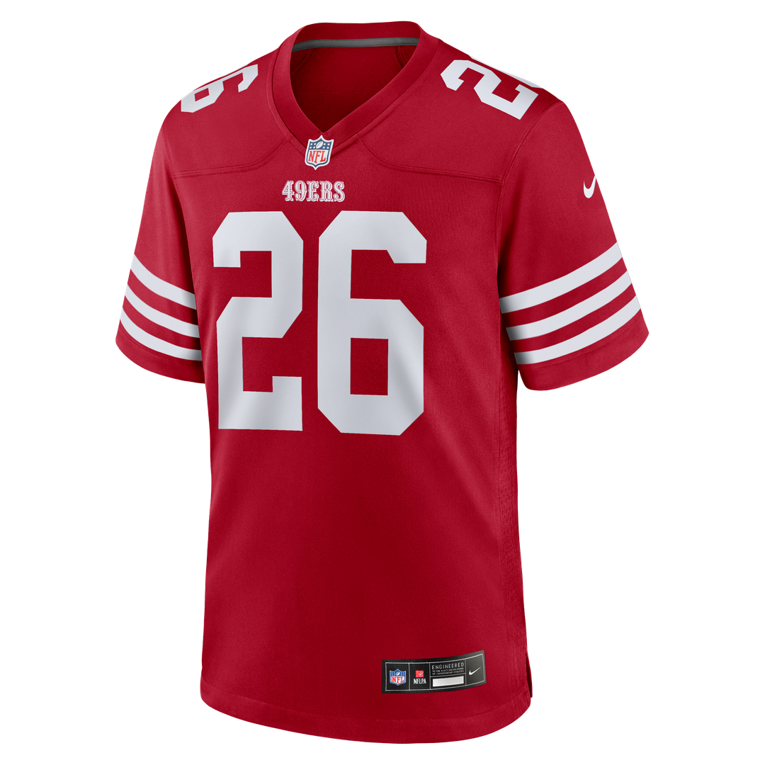 San Francisco 49ers Chase Lucas Scarlet Team Game Jersey | NFL Football Jersey