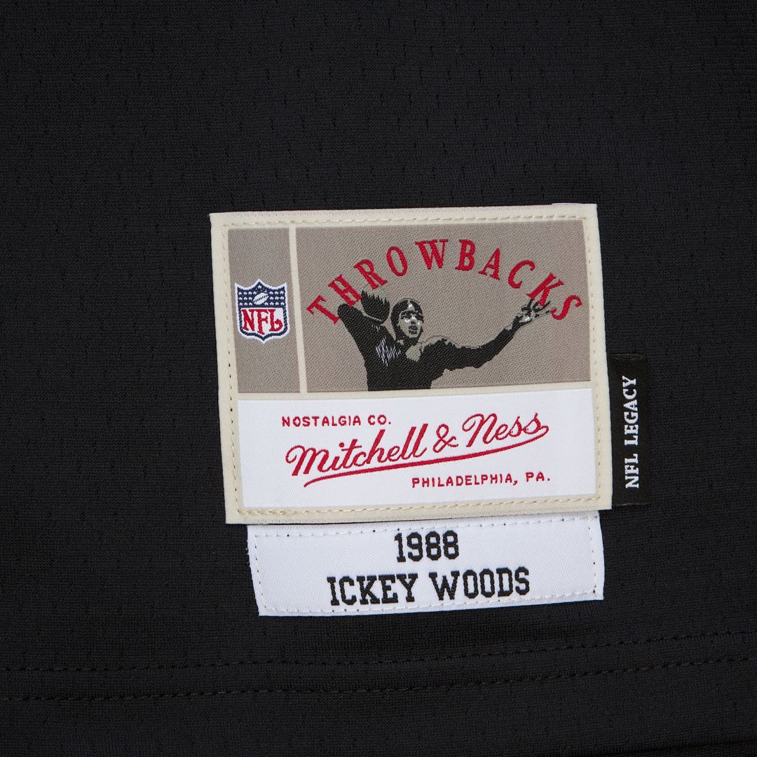 Cincinnati Bengals Ickey Woods Black 1988 Legacy Replica Jersey | NFL Football Jersey