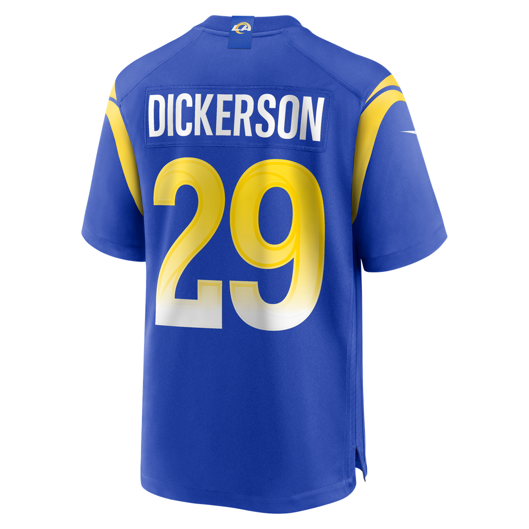 Los Angeles Rams Eric Dickerson Royal Game Retired Player Jersey | NFL Football Jersey