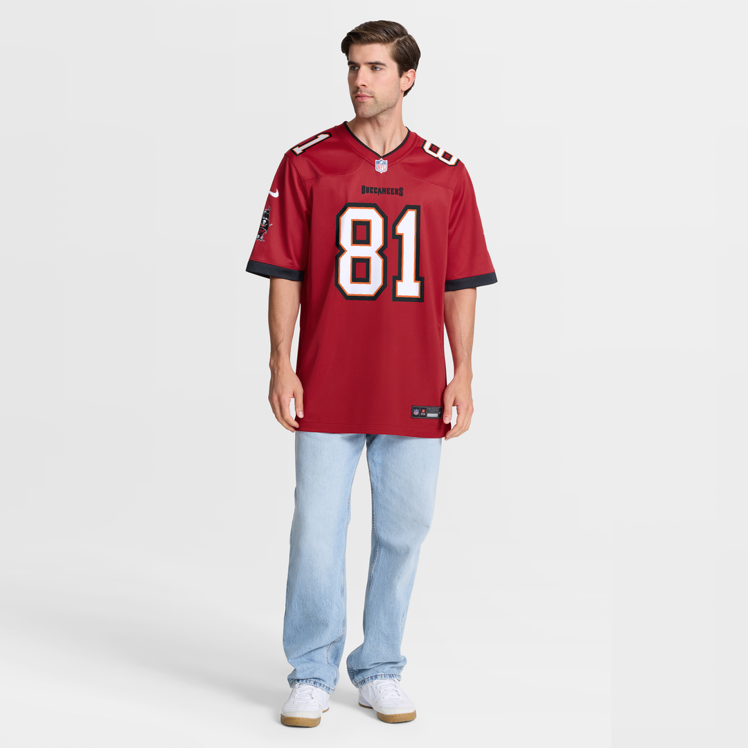 Tampa Bay Buccaneers Ryan Miller Red Team Game Jersey | NFL Football Jersey