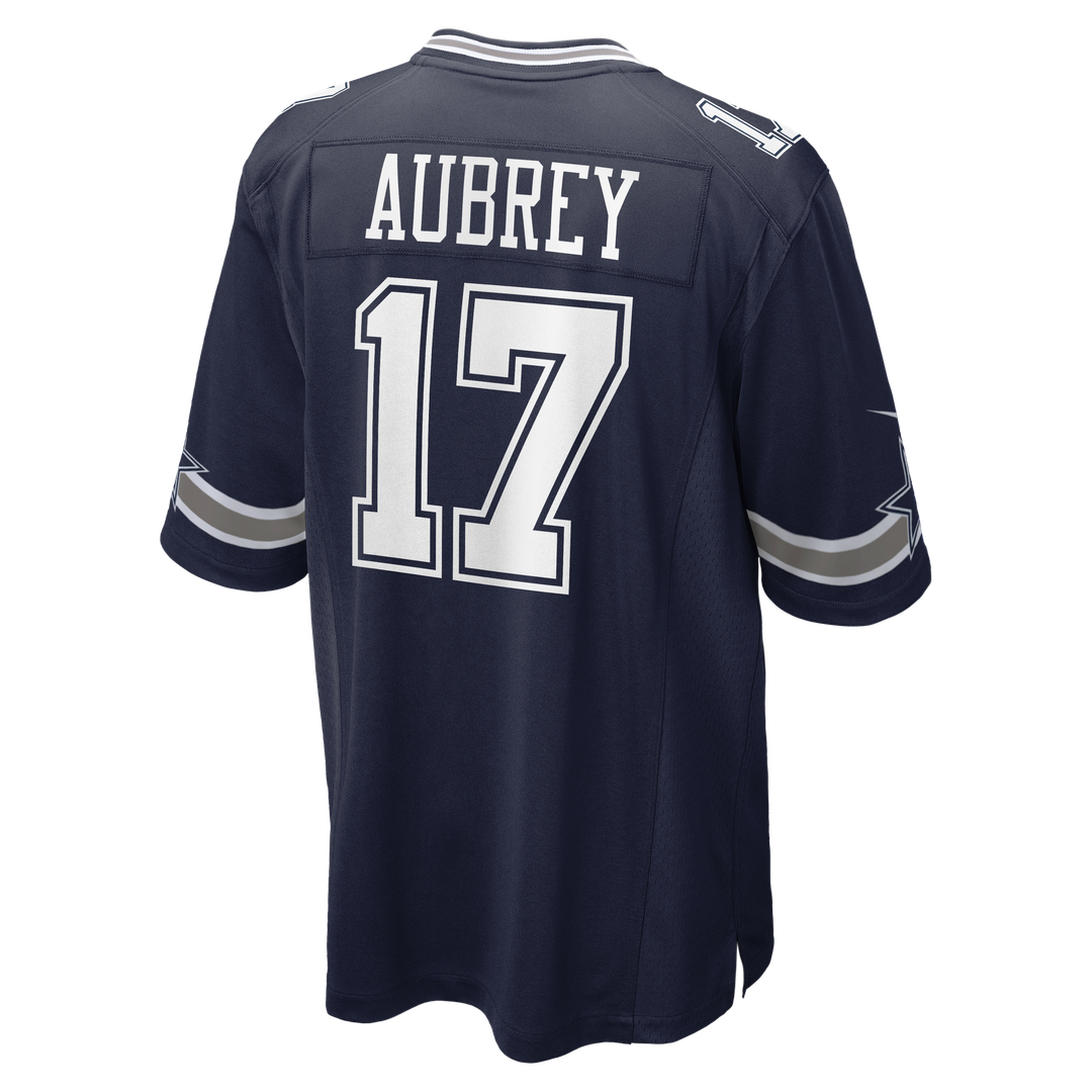 Dallas Cowboys Brandon Aubrey White Game Jersey | NFL Football Jersey