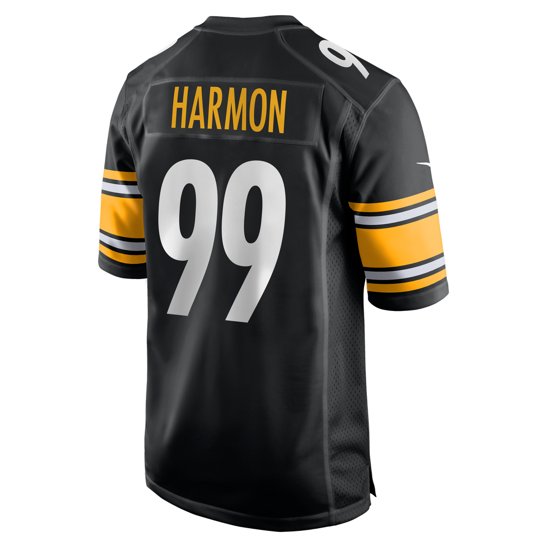Pittsburgh Steelers Derrick Harmon Black Game Player Jersey | NFL Football Jersey
