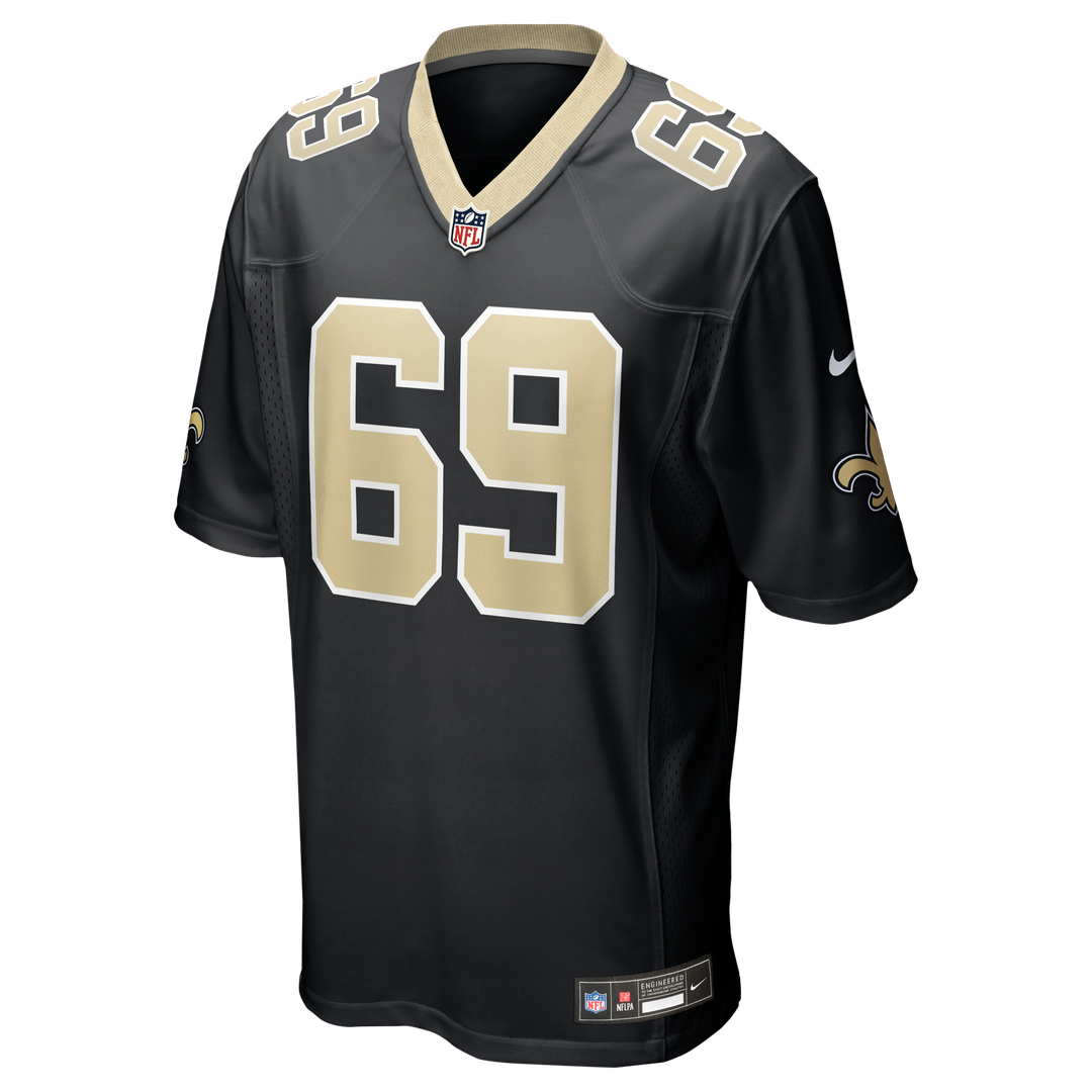New Orleans Saints Barry Wesley Black Team Game Jersey | NFL Football Jersey
