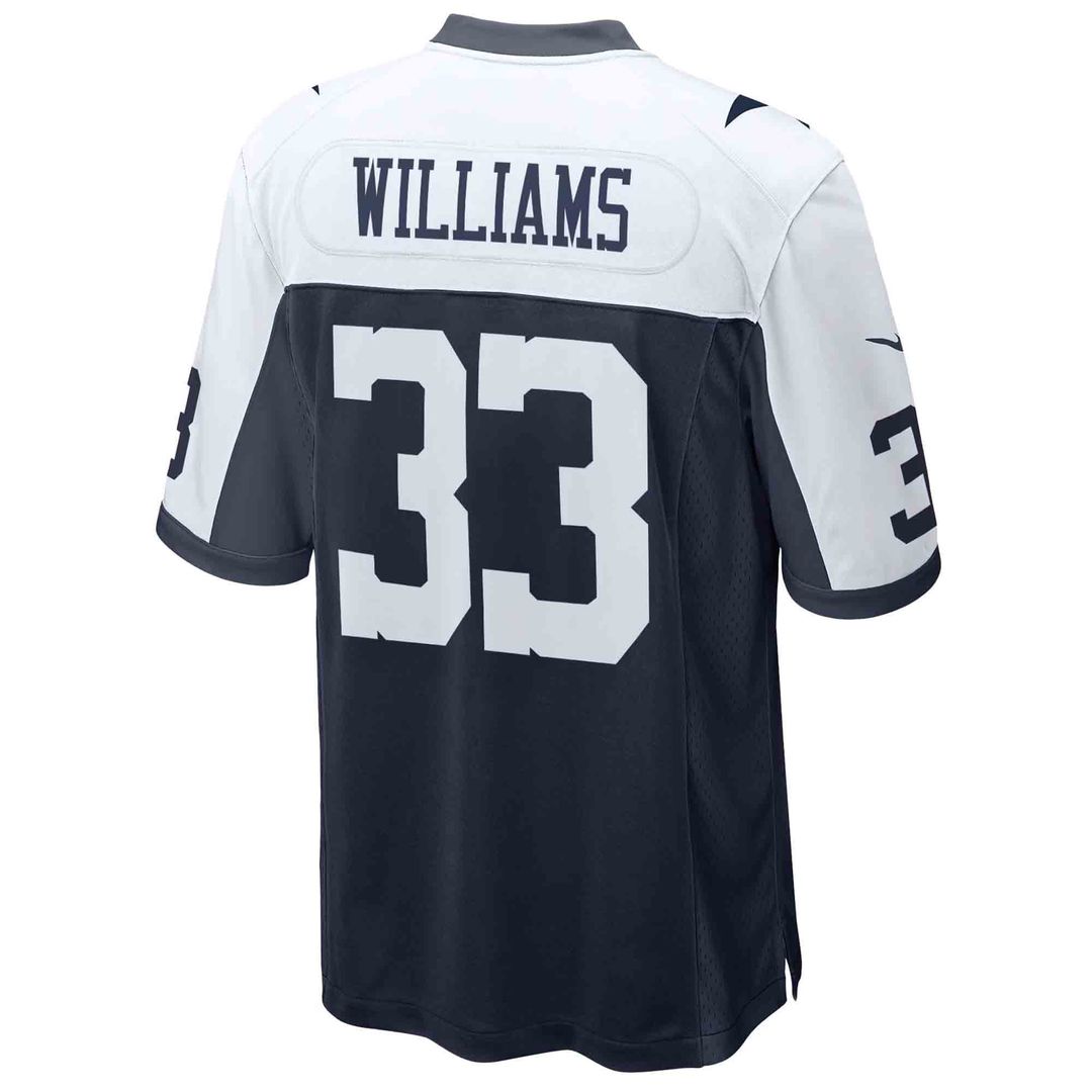 Dallas Cowboys Javonte Williams White Game Jersey | NFL Football Jersey
