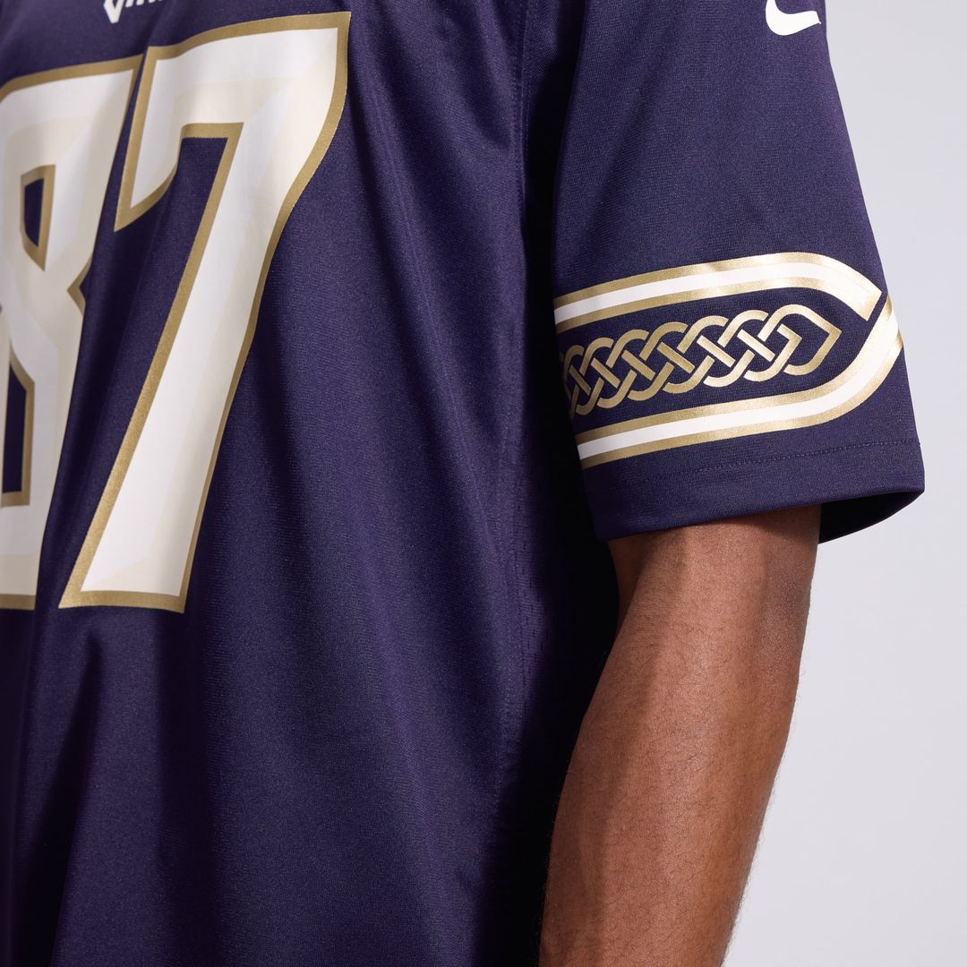 Minnesota Vikings T.J. Hockenson Purple 2026 Rivalries Collection Game Jersey | NFL Football Jersey