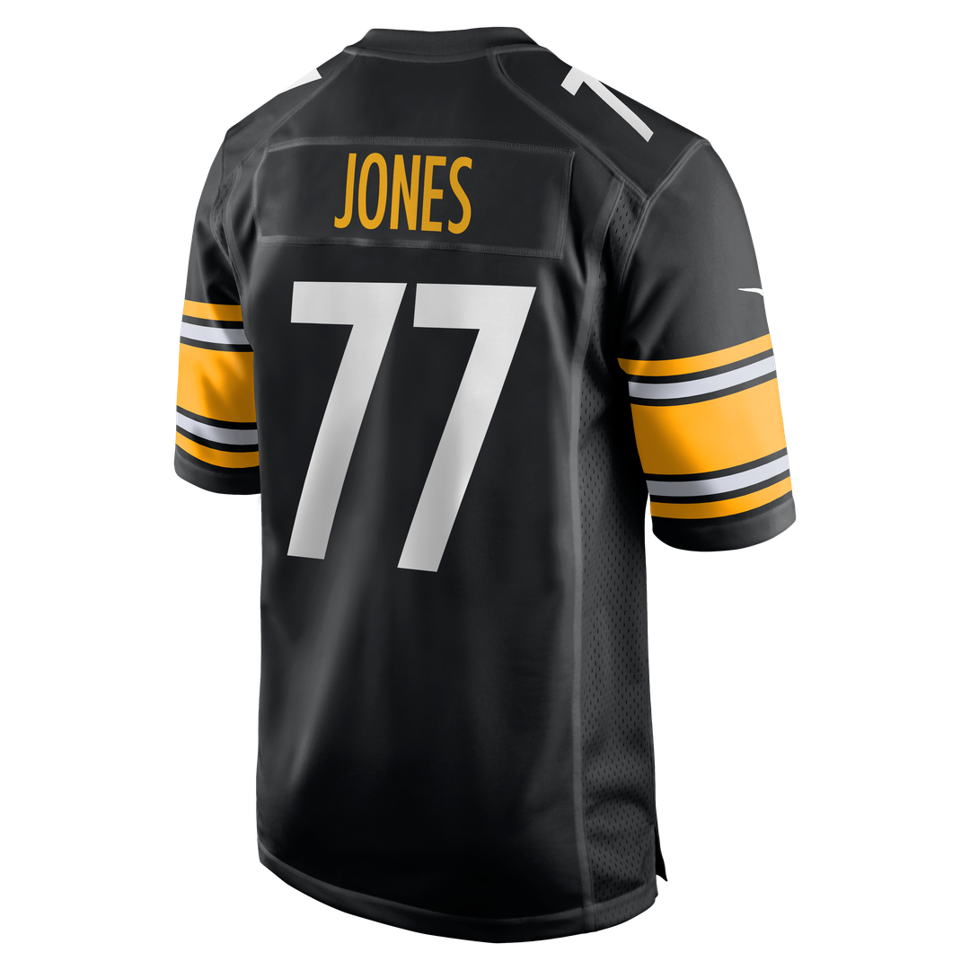 Pittsburgh Steelers Broderick Jones Black Game Jersey | NFL Football Jersey