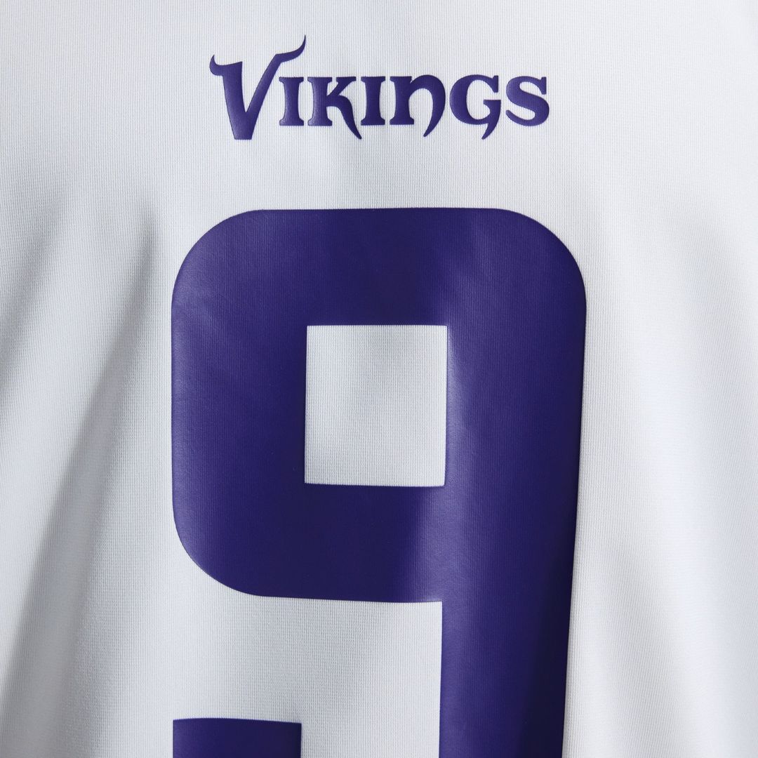 Minnesota Vikings J.J. McCarthy White Game Jersey | NFL Football Jersey