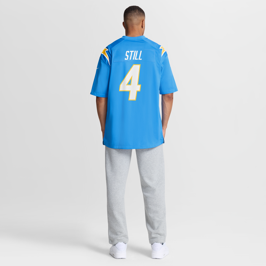 Los Angeles Chargers Tarheeb Still Powder Blue Team Game Jersey | NFL Football Jersey