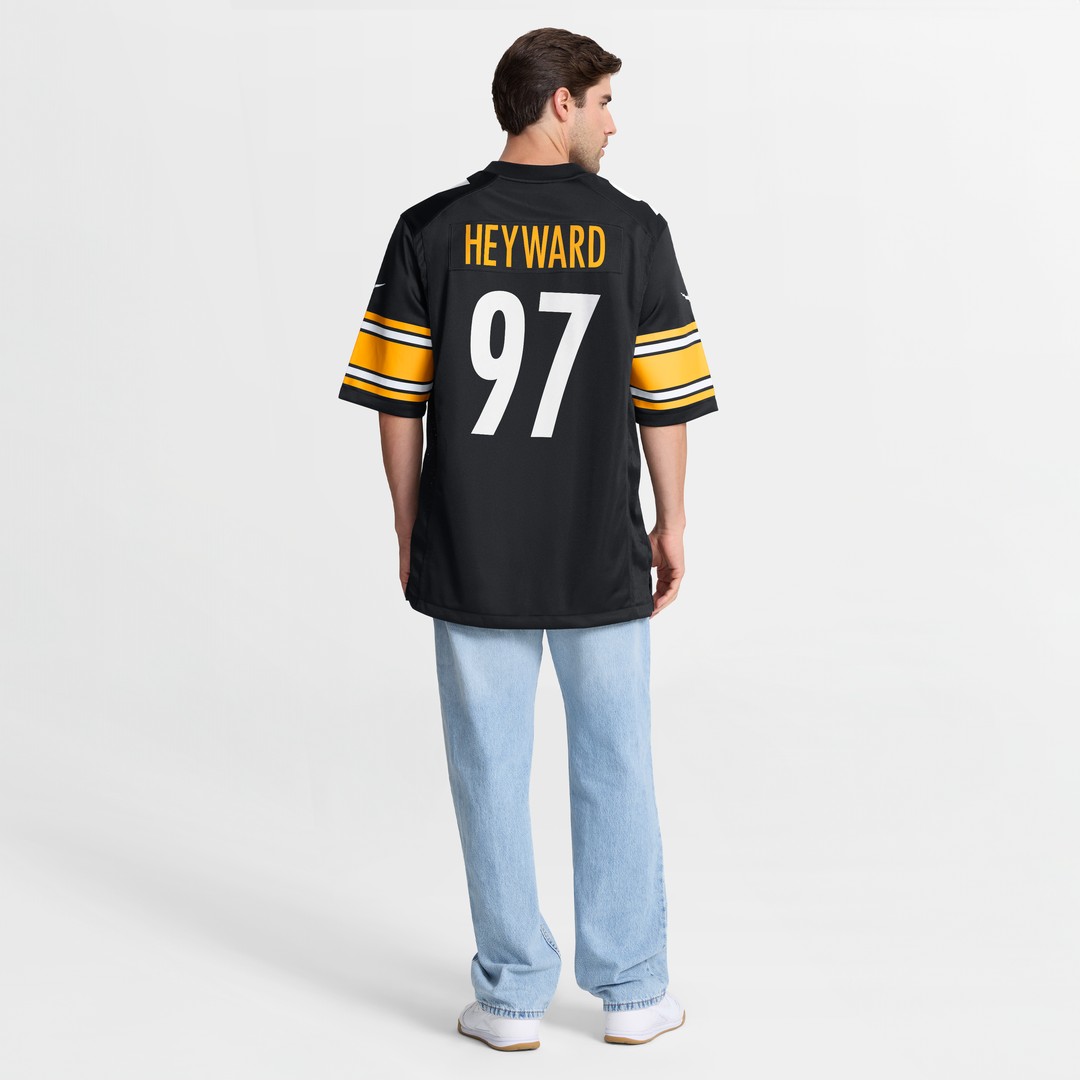 Pittsburgh Steelers Cameron Heyward Black Game Jersey | NFL Football Jersey