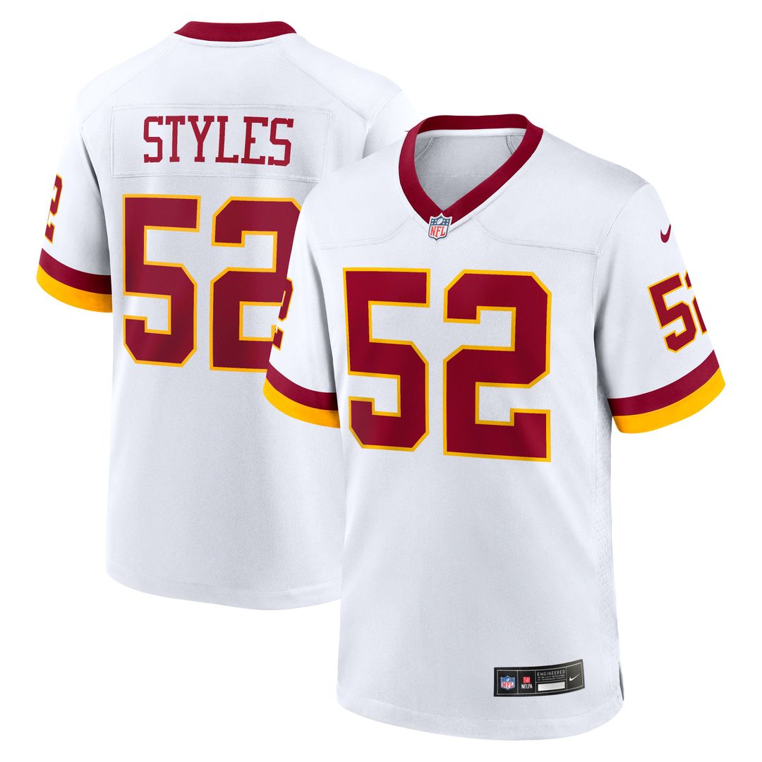 Washington Commanders Sonny Styles Burgundy Team Game Jersey | NFL Football Jersey