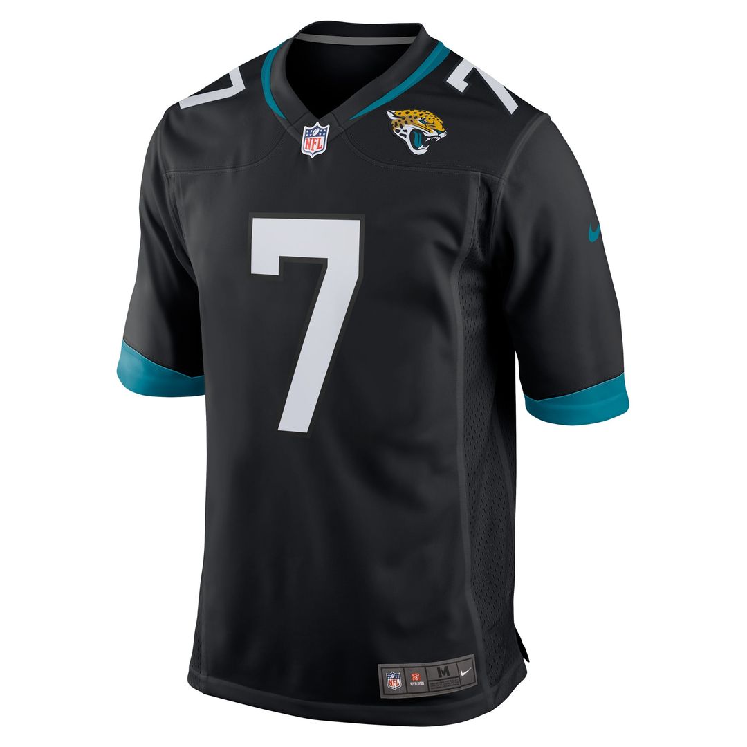 Jacksonville Jaguars Byron Leftwich Teal Retired Player Game Jersey | NFL Football Jersey
