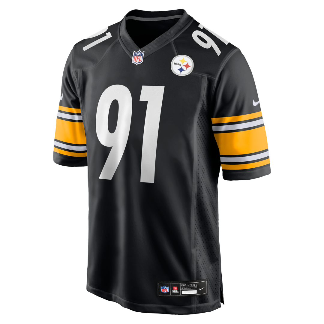 Pittsburgh Steelers Logan Lee Black Game Jersey | NFL Football Jersey