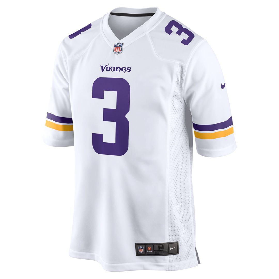 Minnesota Vikings Addison White Away Game Jersey | NFL Football Jersey