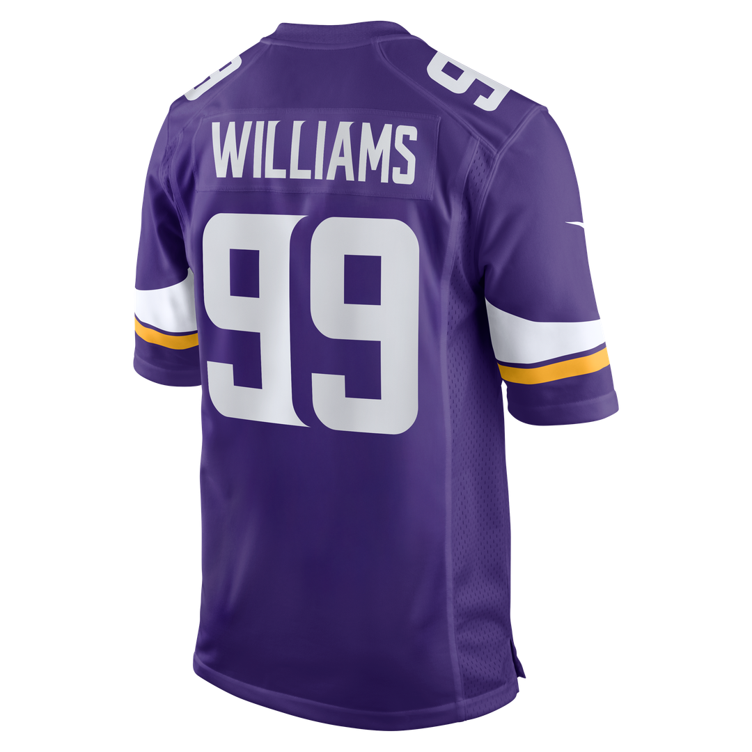 Minnesota Vikings Elijah Williams Purple Team Game Jersey | NFL Football Jersey