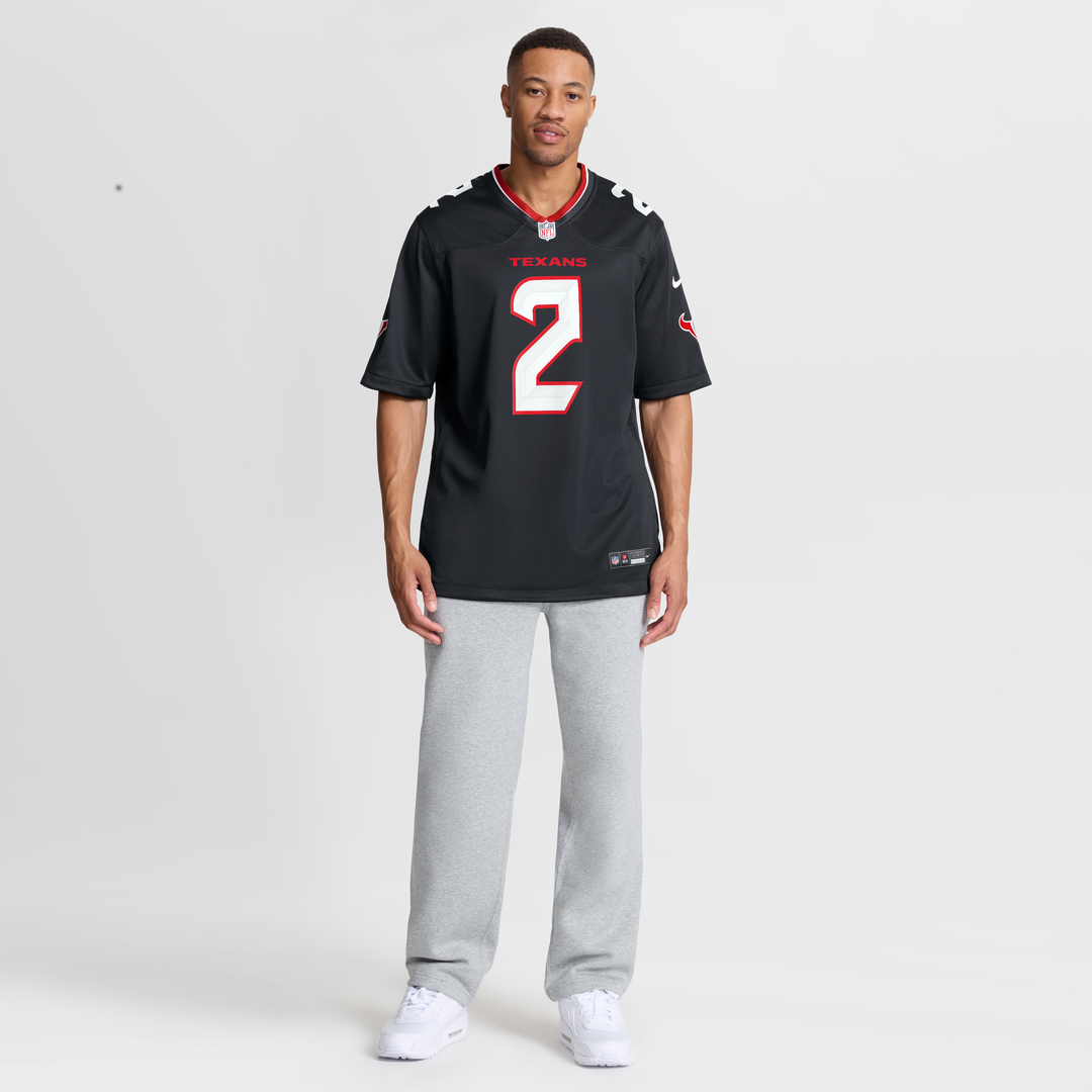 Houston Texans Calen Bullock Navy Team Game Jersey | NFL Football Jersey