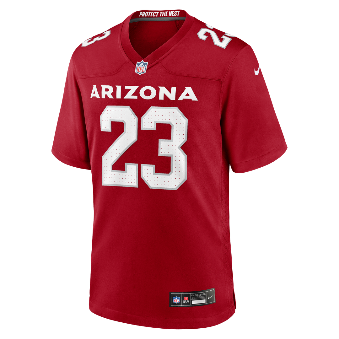Arizona Cardinals Corey Clement Cardinal Team Game Jersey | NFL Football Jersey