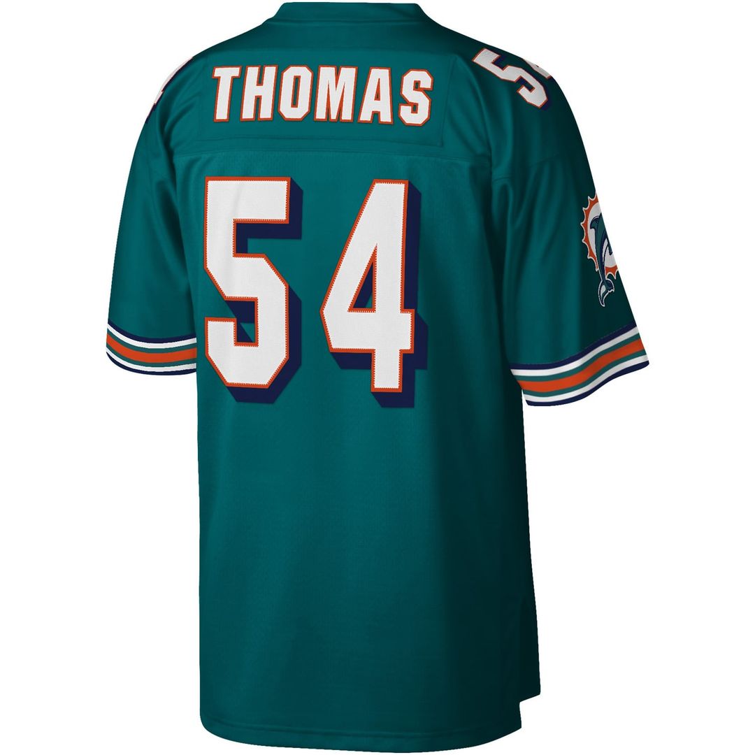 Miami Dolphins Zach Thomas Aqua Legacy Replica Jersey | NFL Football Jersey