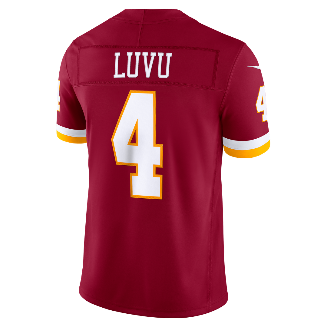 Washington Commanders Frankie Luvu White Vapor F.U.S.E. Stitched Limited Jersey | NFL Football Jersey