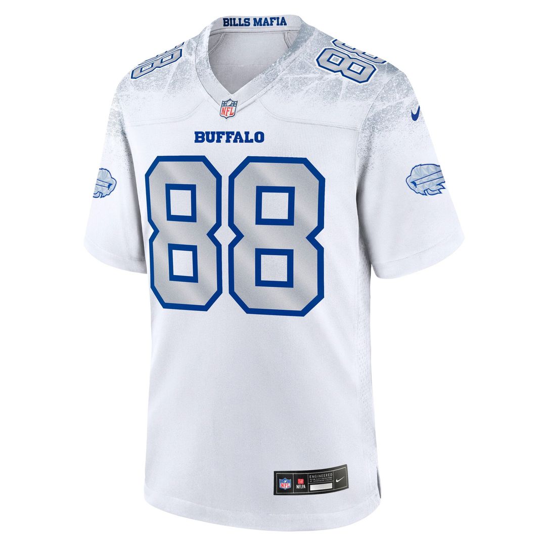 Buffalo Bills Dawson Knox White Rivalries Collection Game Jersey | NFL Football Jersey