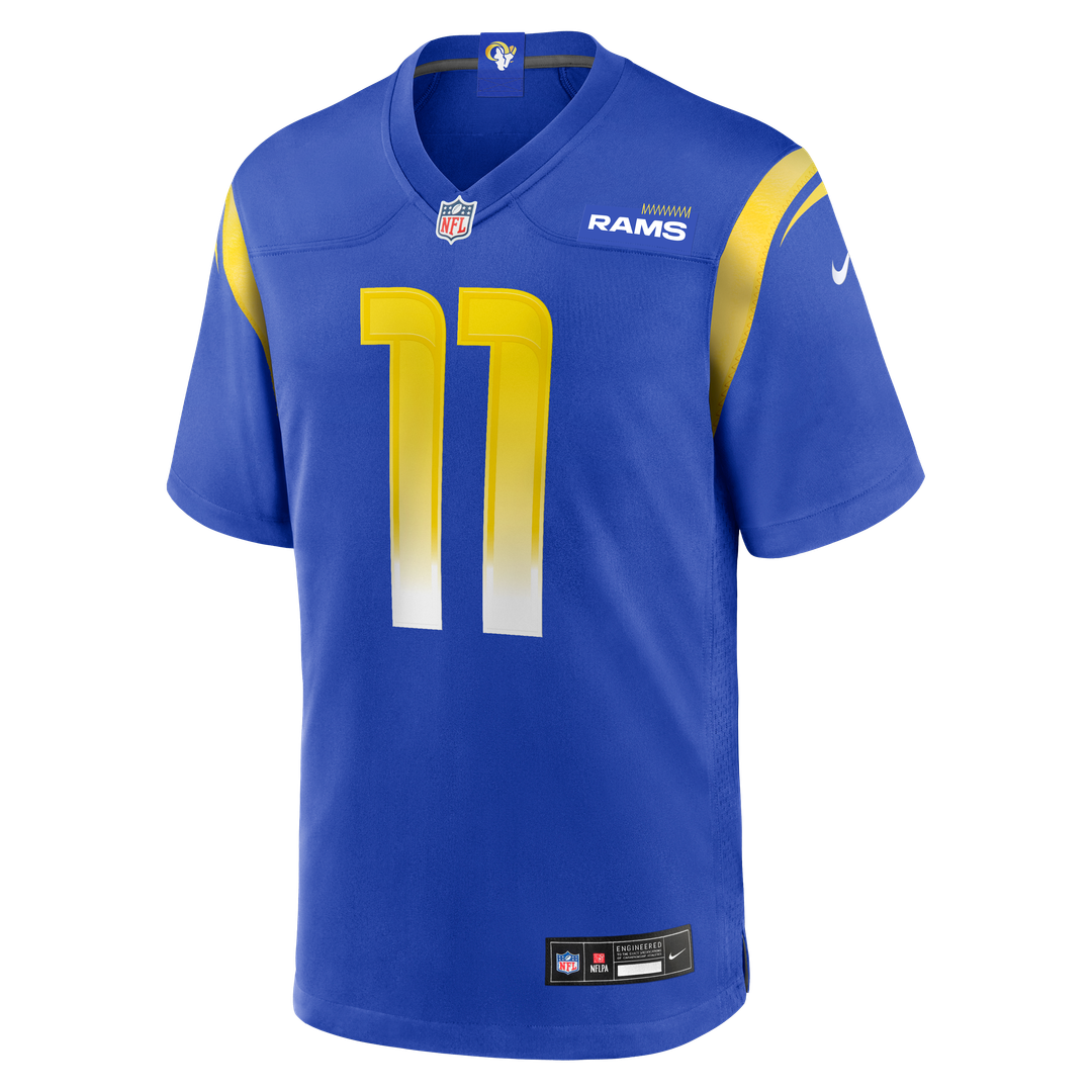 Los Angeles Rams Jimmy Garoppolo Royal Game Jersey | NFL Football Jersey