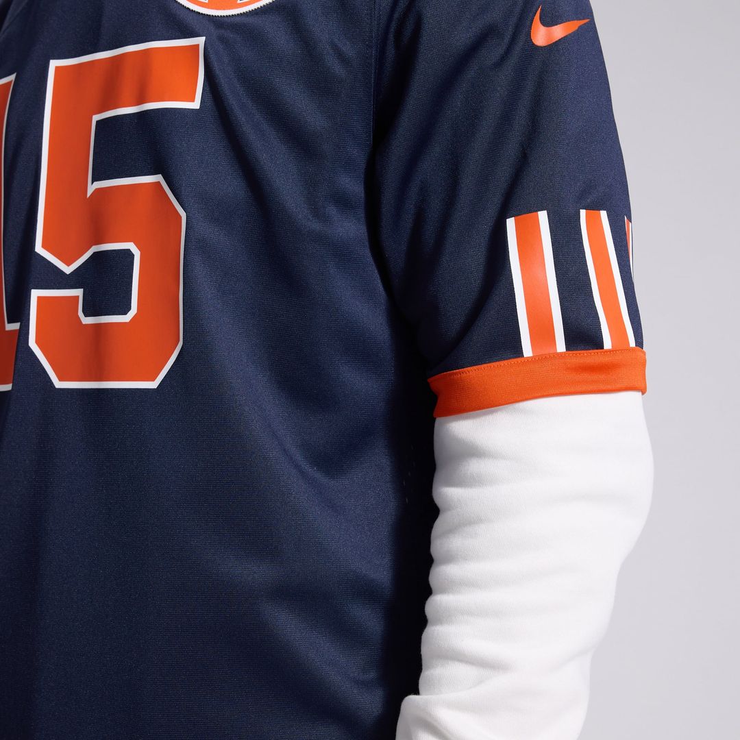 Chicago Bears Rome Odunze Navy 2026 Rivalries Collection Game Jersey | NFL Football Jersey