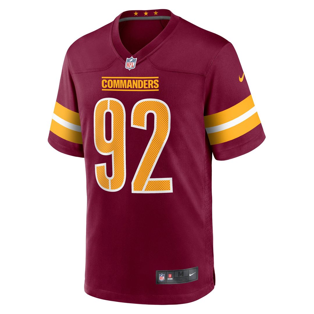 Washington Commanders Dorance Armstrong Burgundy Game Jersey | NFL Football Jersey
